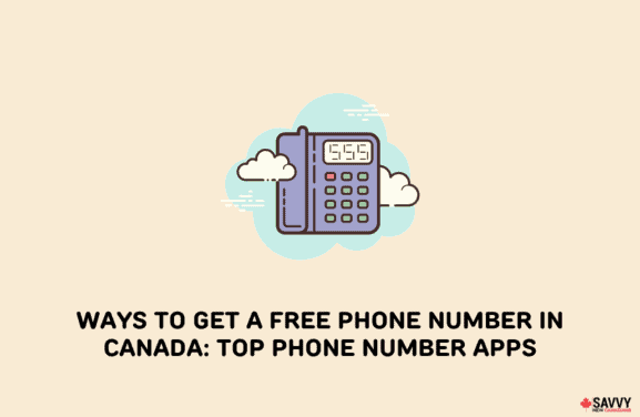 image showing telephone and a way to get a free phone number in canada