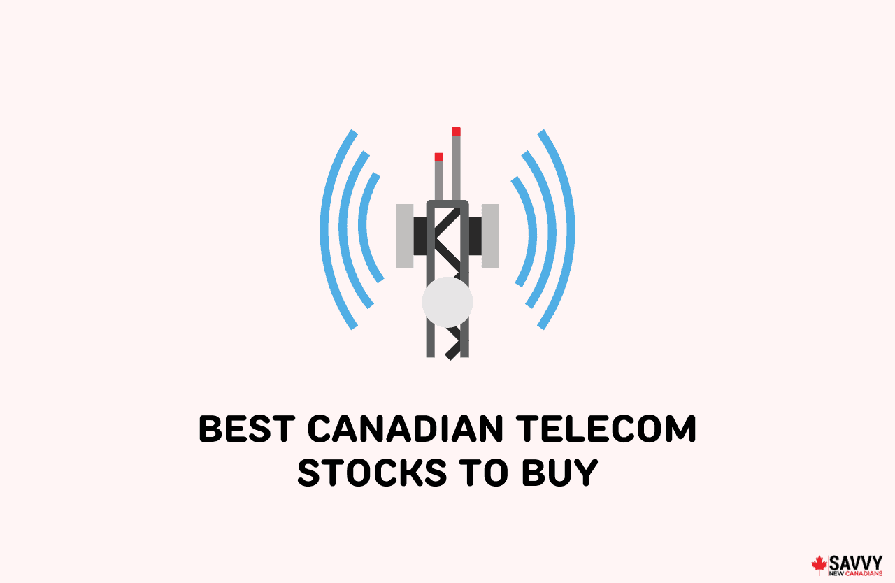 image showing best telecom stocks in canada