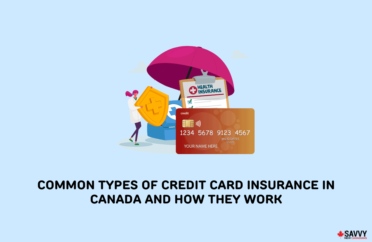 image showing common types of credit card insurance in canada