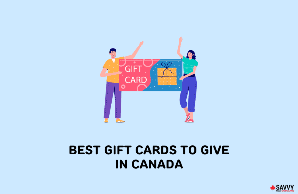 image showing people giving best gift cards in canada