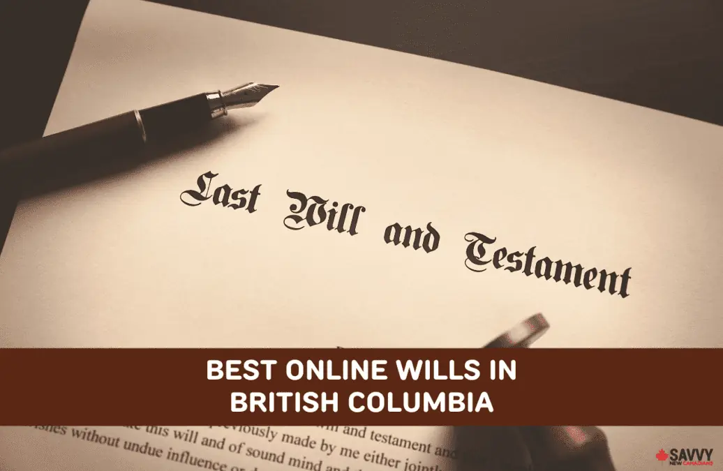 image showing last will and testament icon for online wills in british columbia