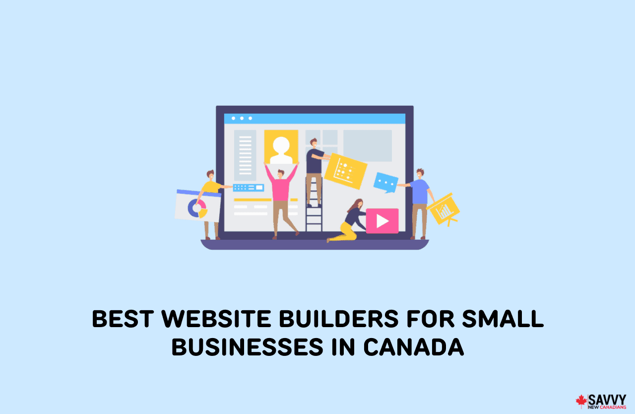 image showing the best website builder for small businesses in canada