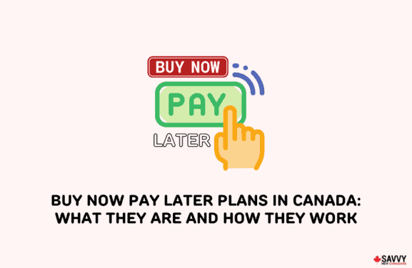 image showing icons depicting buy now pay later plans in canada