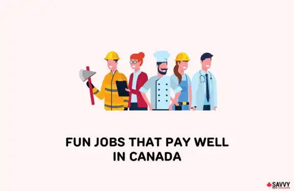 image showing people working on different fun jobs that pay well in canada