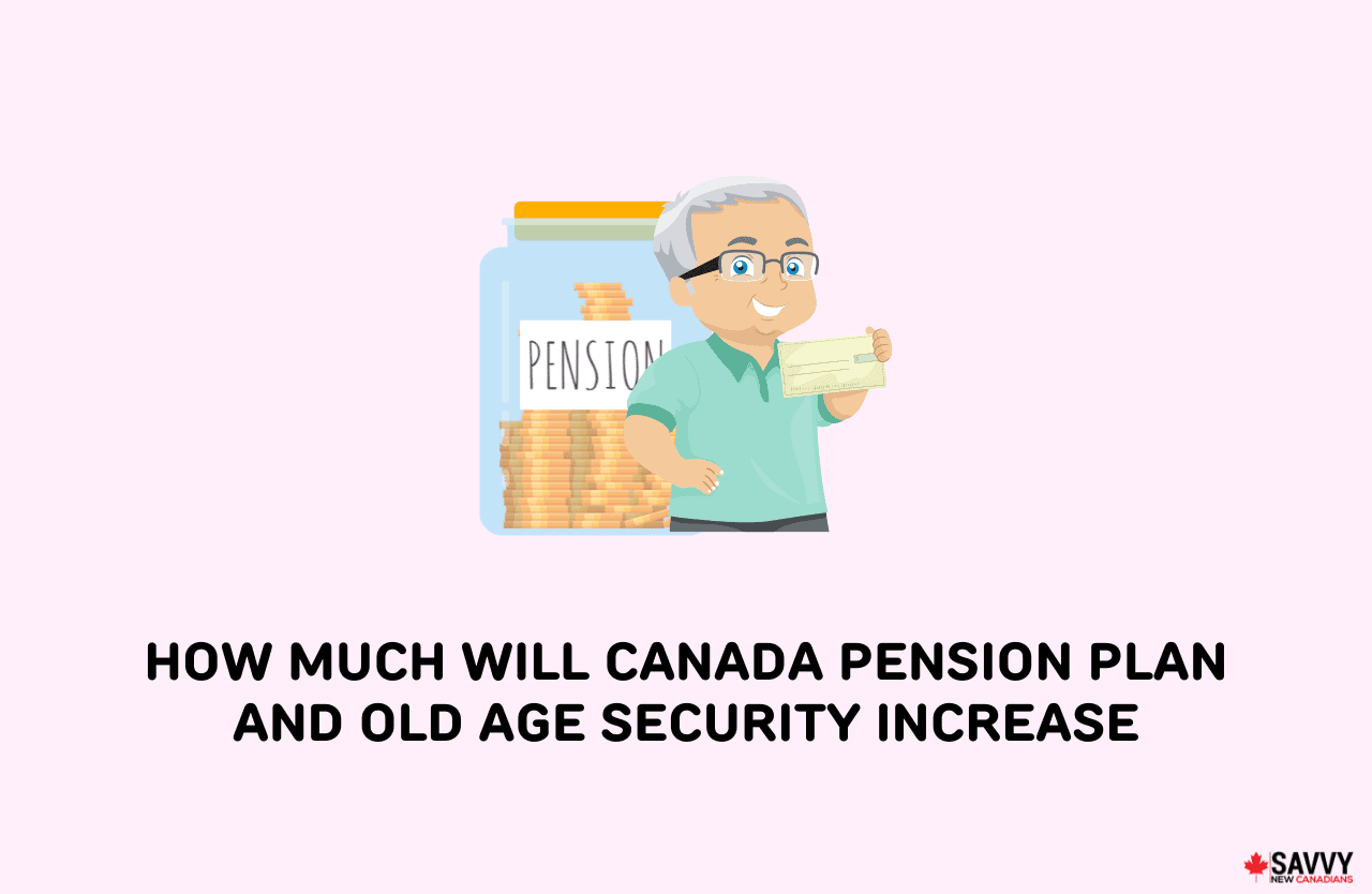 image showing a retired man with his benefits from canada pension plan and old age security