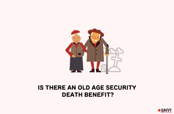 image showing old aged couple as icons for the old age security death benefit