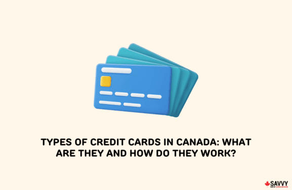 image showing credit card icon portraying different types of credit cards in canada