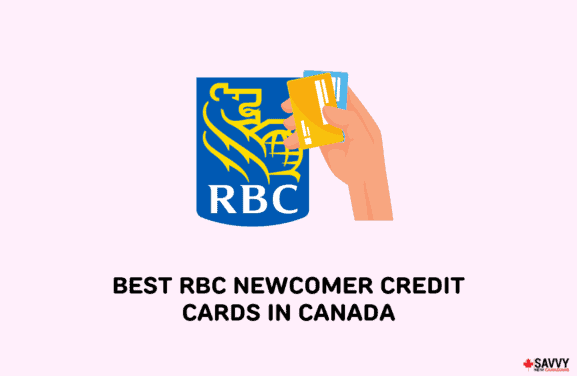 image showing rbc logo and rbc newcomer credit cards