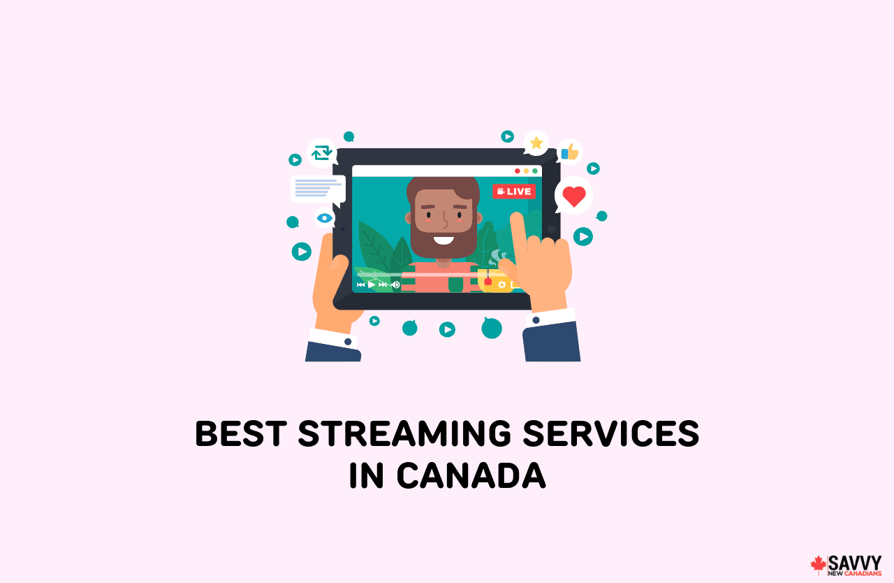 image showing a streaming icon depicting best streaming services in canada