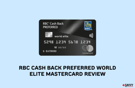 image showing RBC Cash Back Preferred World Elite Mastercard