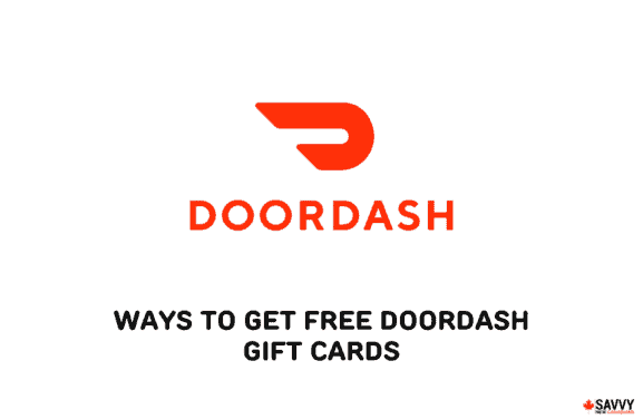image showing the logo of doordash