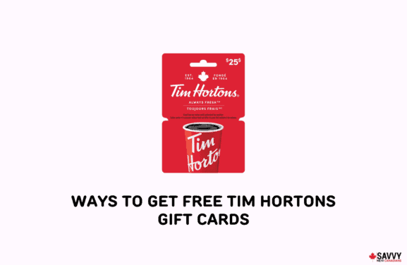image showing a sample of free tim hortons gift card