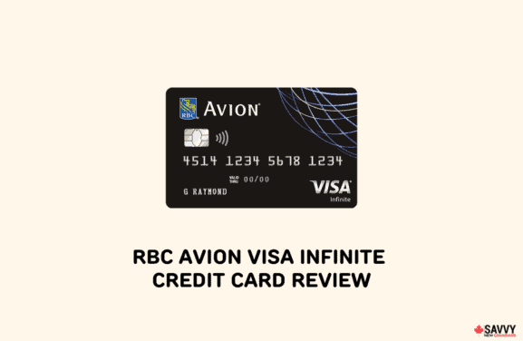 image showing rbc avion visa infinite credit card