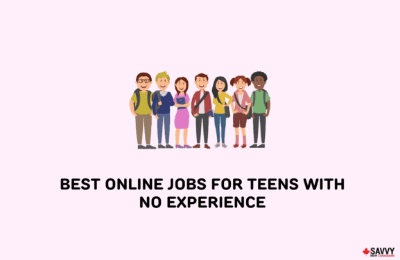 image showing a group of teen icon for best online jobs for teens discussion