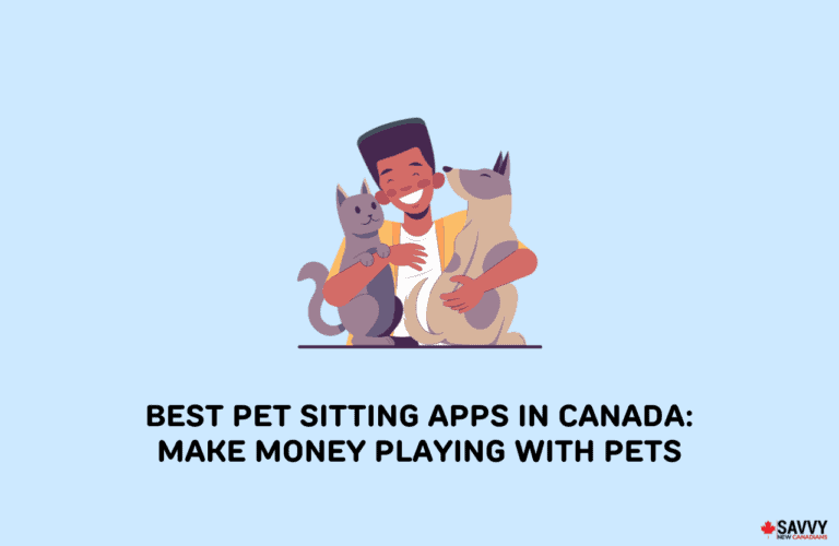 image showing a man doing pet sitting to make money in canada