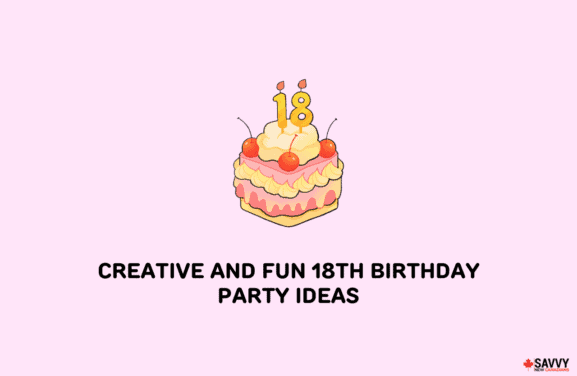 image showing an icon for 18th birthday party ideas