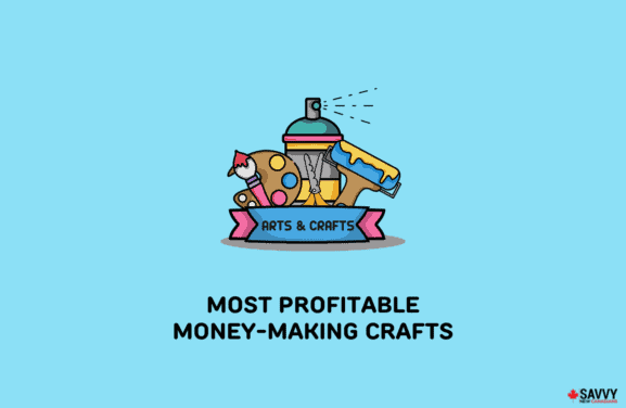 image showing an icon of arts and crafts that make money