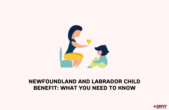 image showing a mother caring for her child as an illustration for Newfoundland and Labrador child benefit