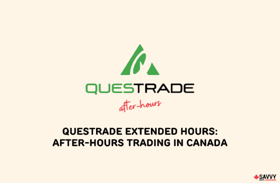image showing logo of questrade and its extended trading hours