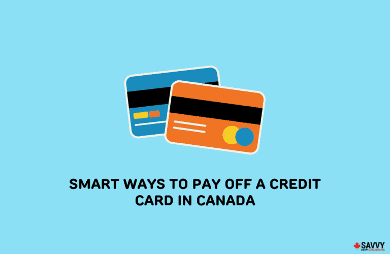 image showing an icon of credit card and texts providing ways to pay off a credit card