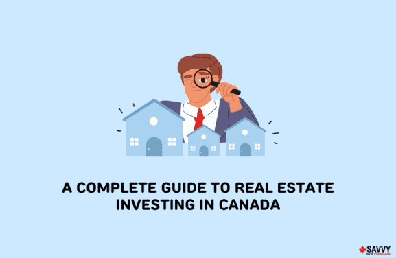 image showing an illustration of a real estate investor in canada