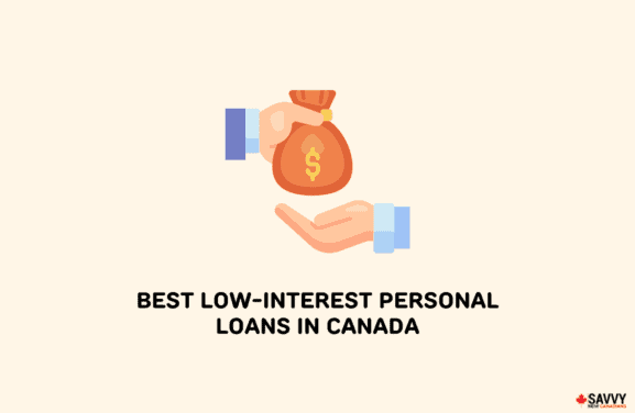 image showing texts about low interest personal loans in canada