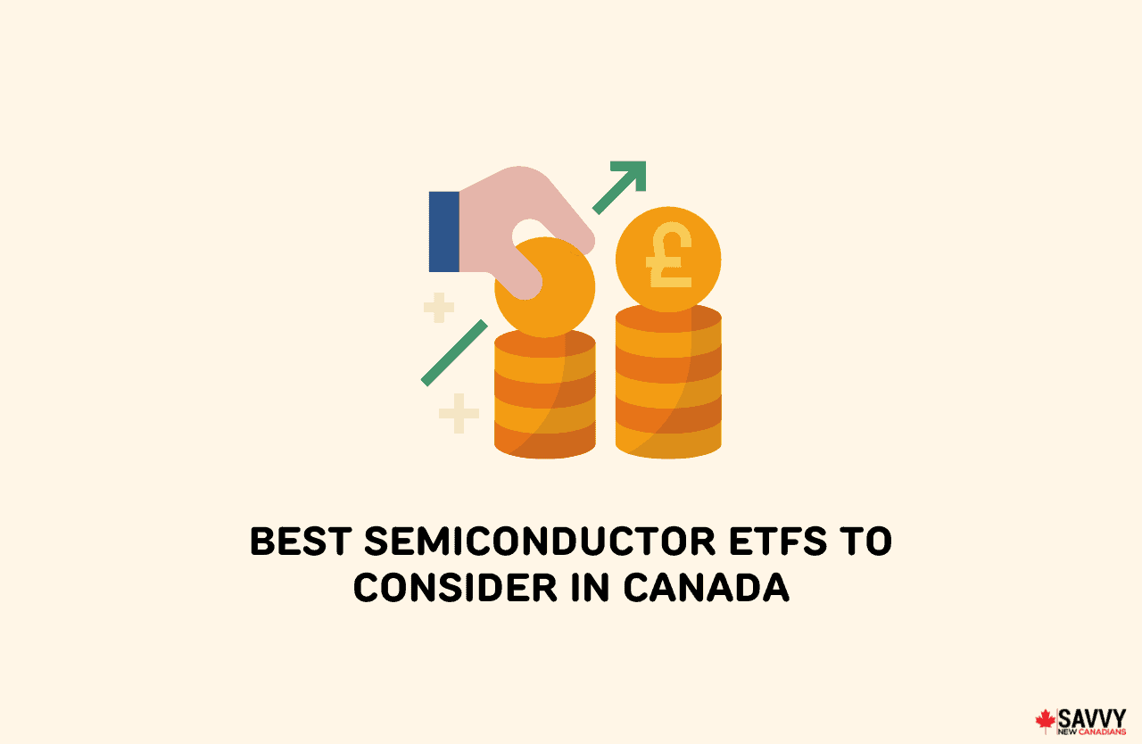image showing an investment icon for the discussion of best semiconductor ETFs in Canada