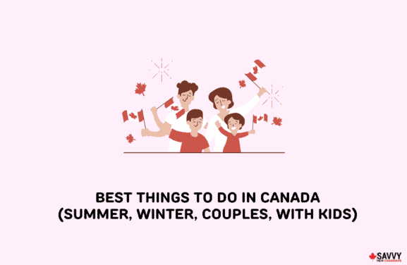 image showing a couple with kids enjoying things to do in canada