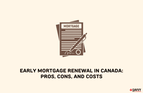 image showing an illustration of mortgage renewal