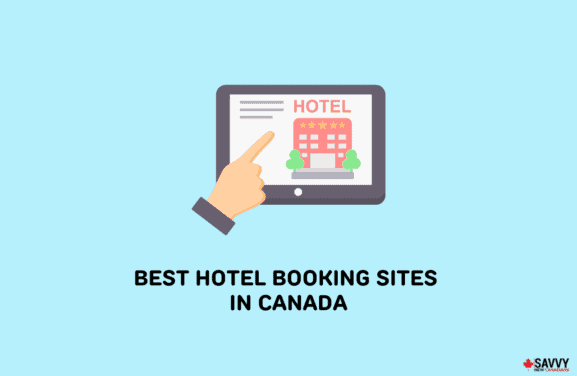 image showing an illustration of booking a hotel online