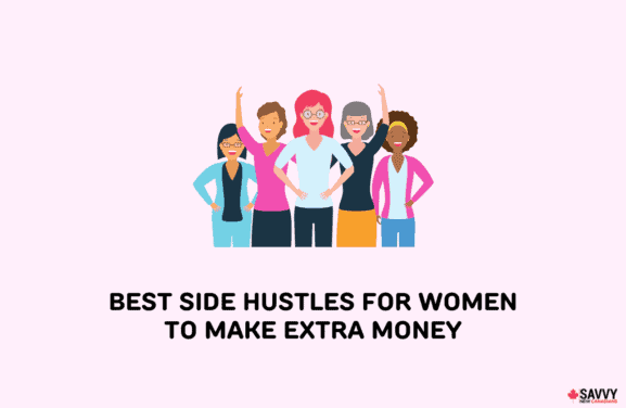 image showing icon of women for the discussion of best side hustles for women to make extra money