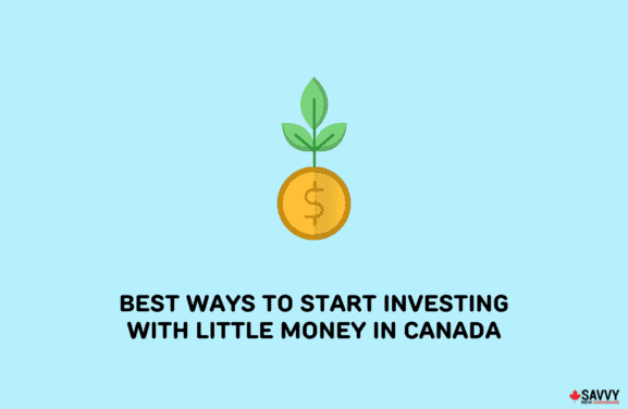 image showing an icon of investing with little money