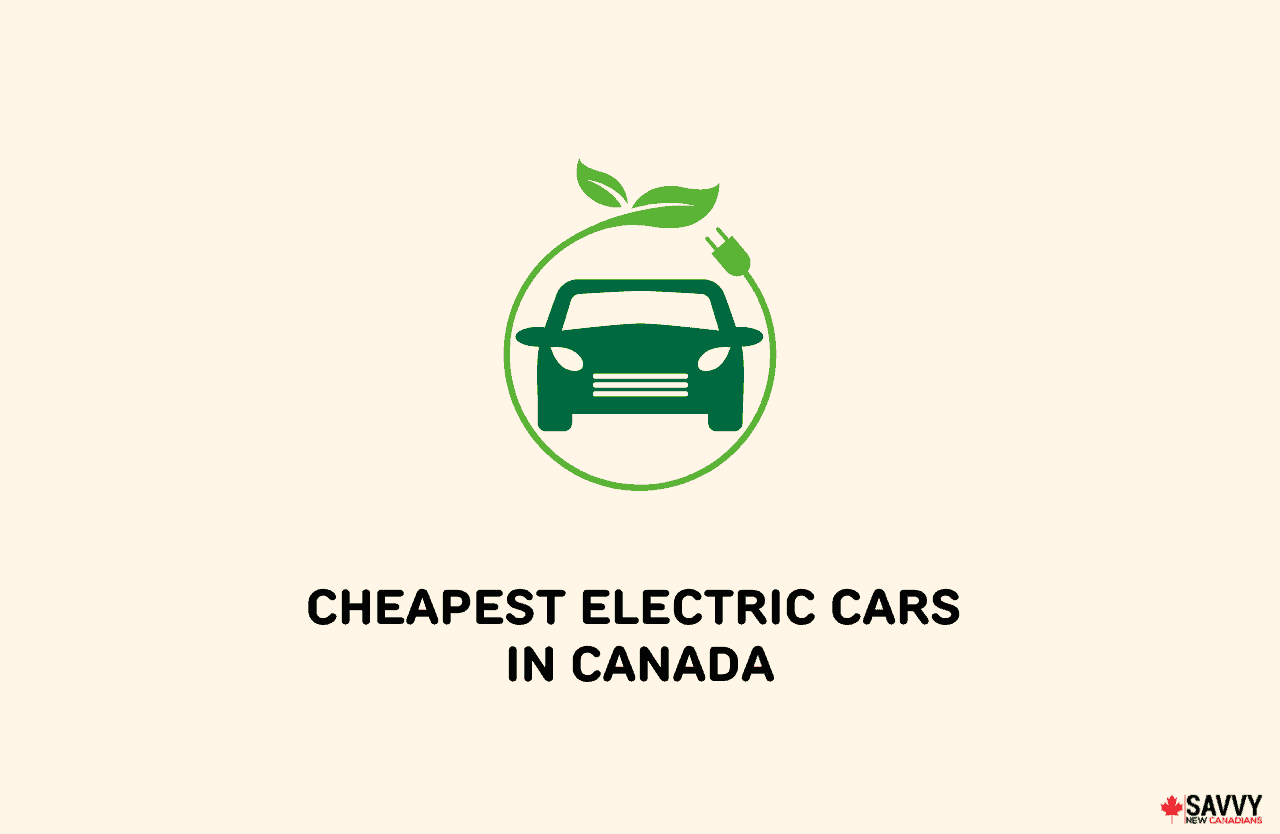 image showing an illustration of an electric car