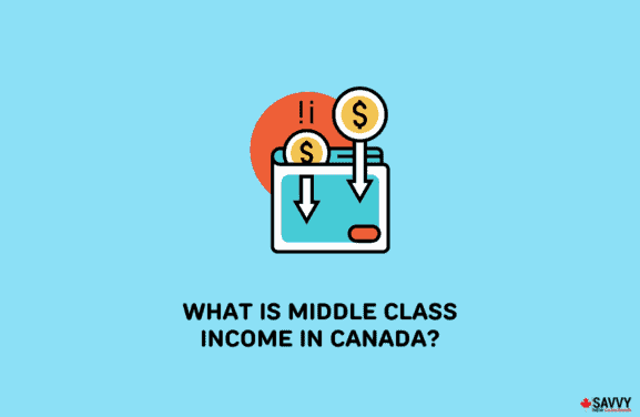 image showing an icon of a middle class income in canada