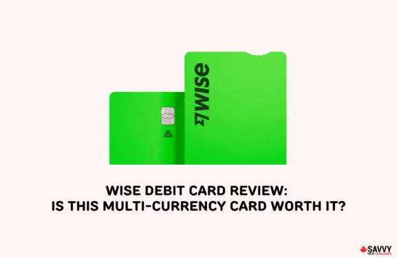 image showing wise debit card