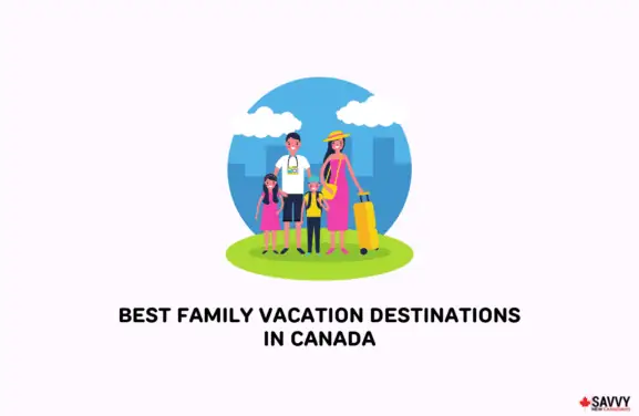 image showing an illustration of family vacation