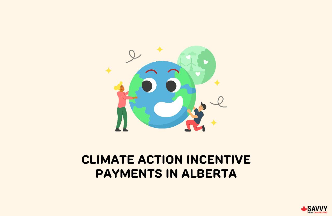 image showing an icon of climate action for the discussion of climate action incentive payments in alberta