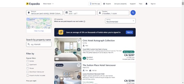 Expedia Canada Review: Get Deals on Flights, Hotels, and More 5 Expedia Canada Review: Get Deals on Flights, Hotels, and More