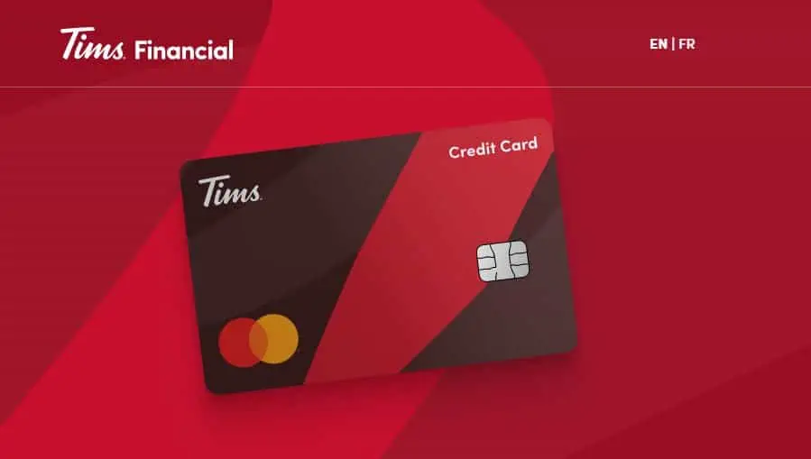 image showing tims credit card
