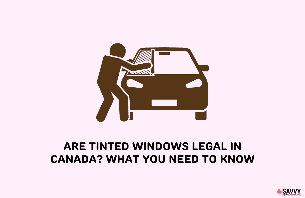 image showing an illustration of a car with tinted windows