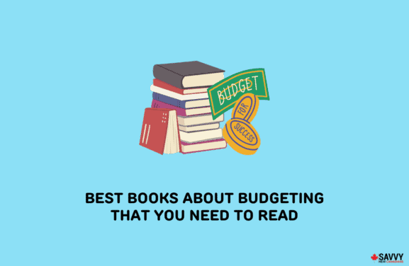 image showing an icon of books about budgeting