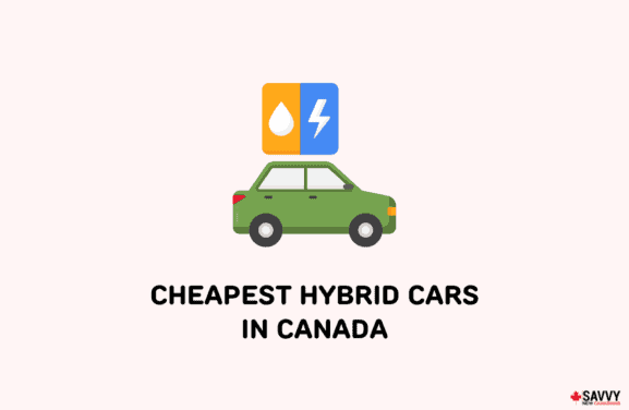 image showing an illustration of a hybrid car