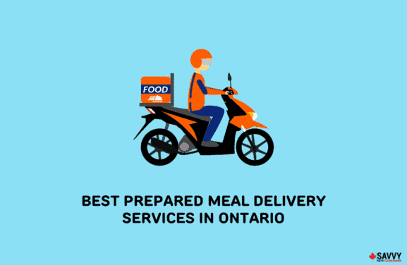 image showing an icon of meal delivery services in ontario