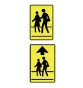 image showing school crossing sign
