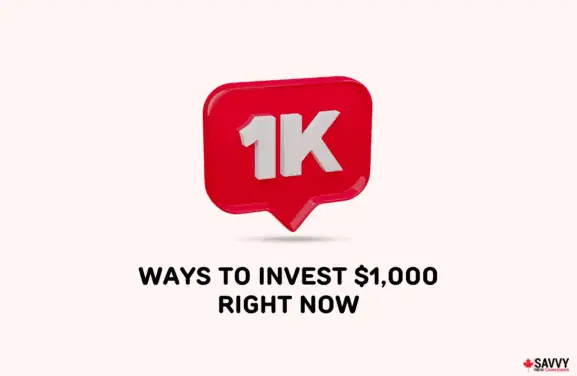 image showing texts providing ways to invest 1000 dollars