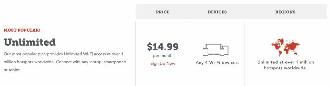 image showing boingo wifi subscription cost