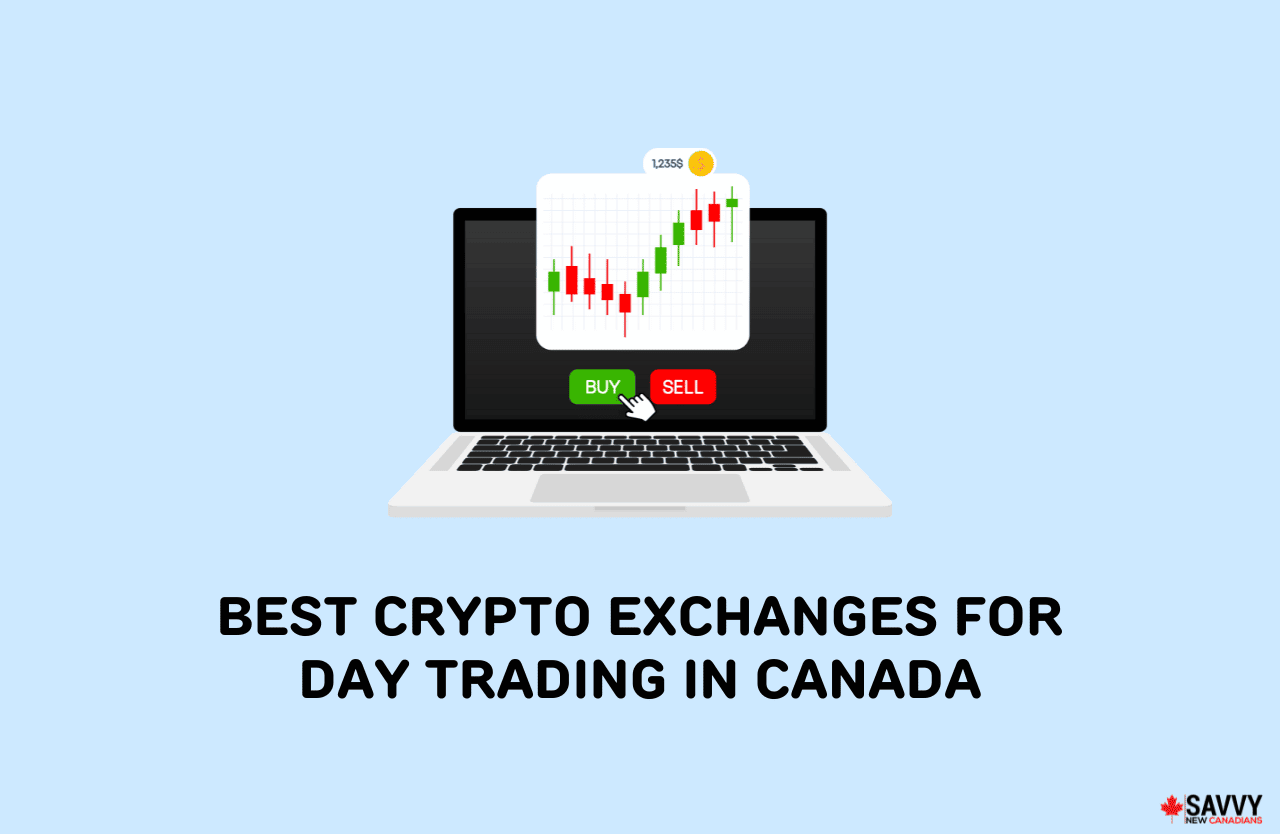 image showing an illustration of the best crypto exchanges for day trading in canada
