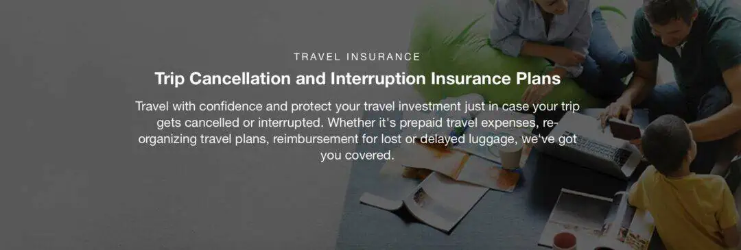 caa travel insurance form