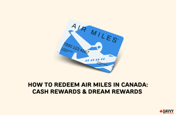 image showing an air miles card in canada
