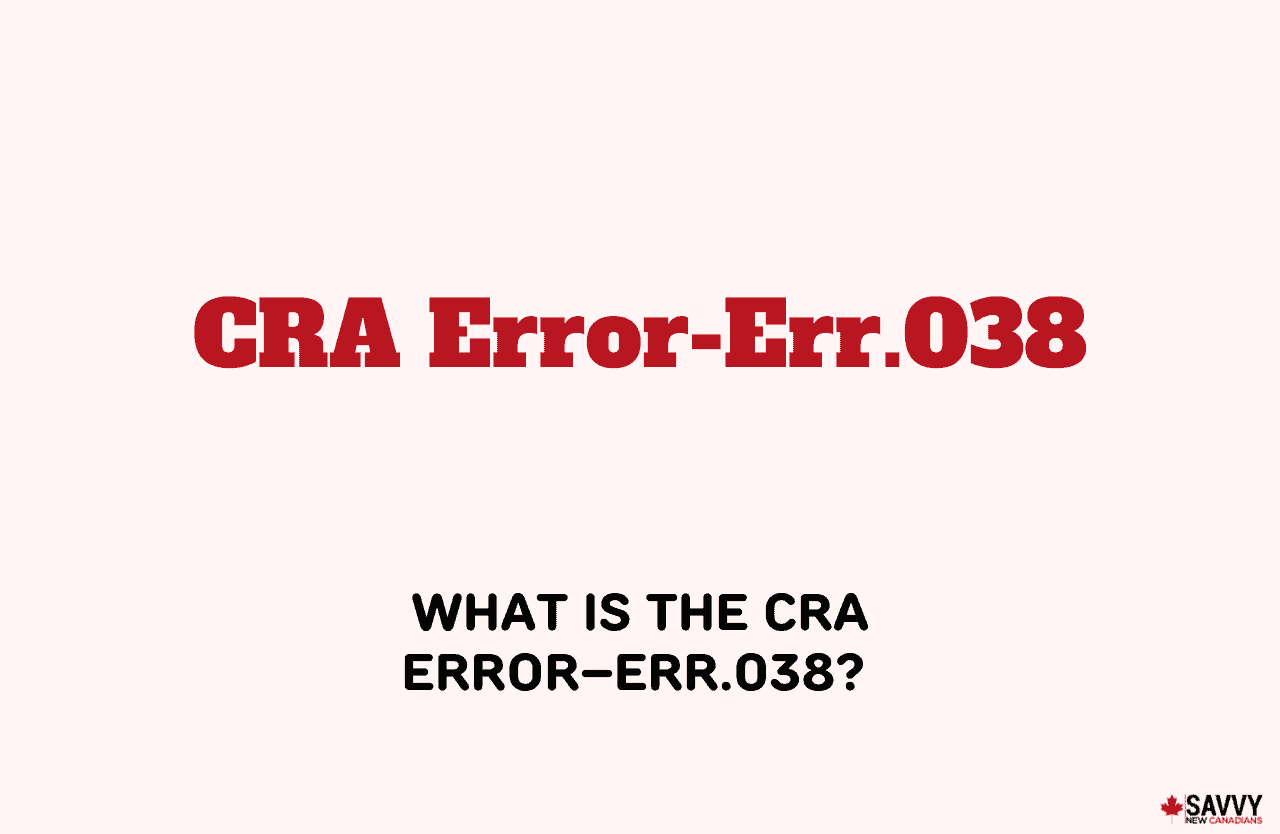 image showing cra error-err.308